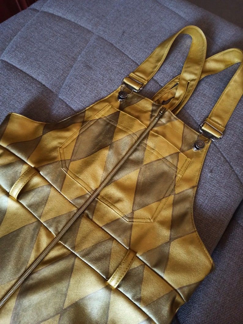 Harley Quinn Birds of Prey full cosplay costume gold