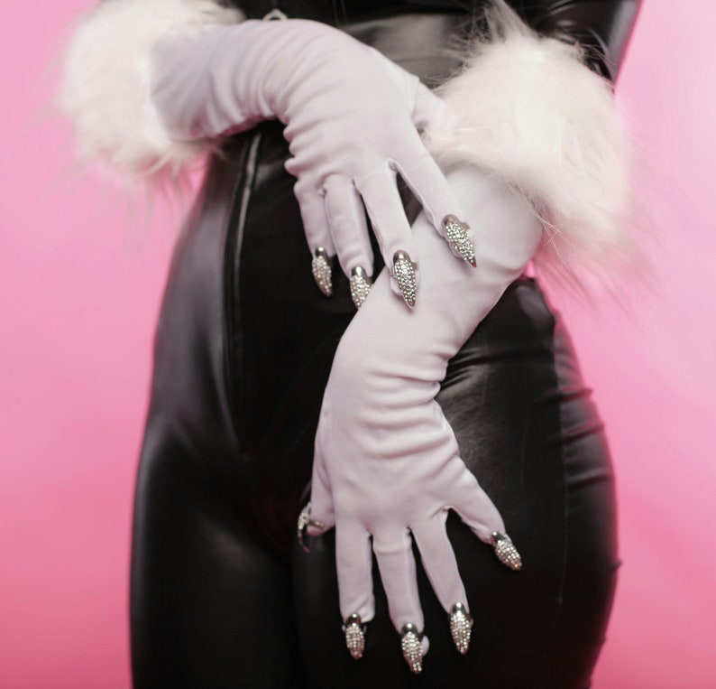 Cosplay Gloves Black Cat Comics Marvel. Etsy