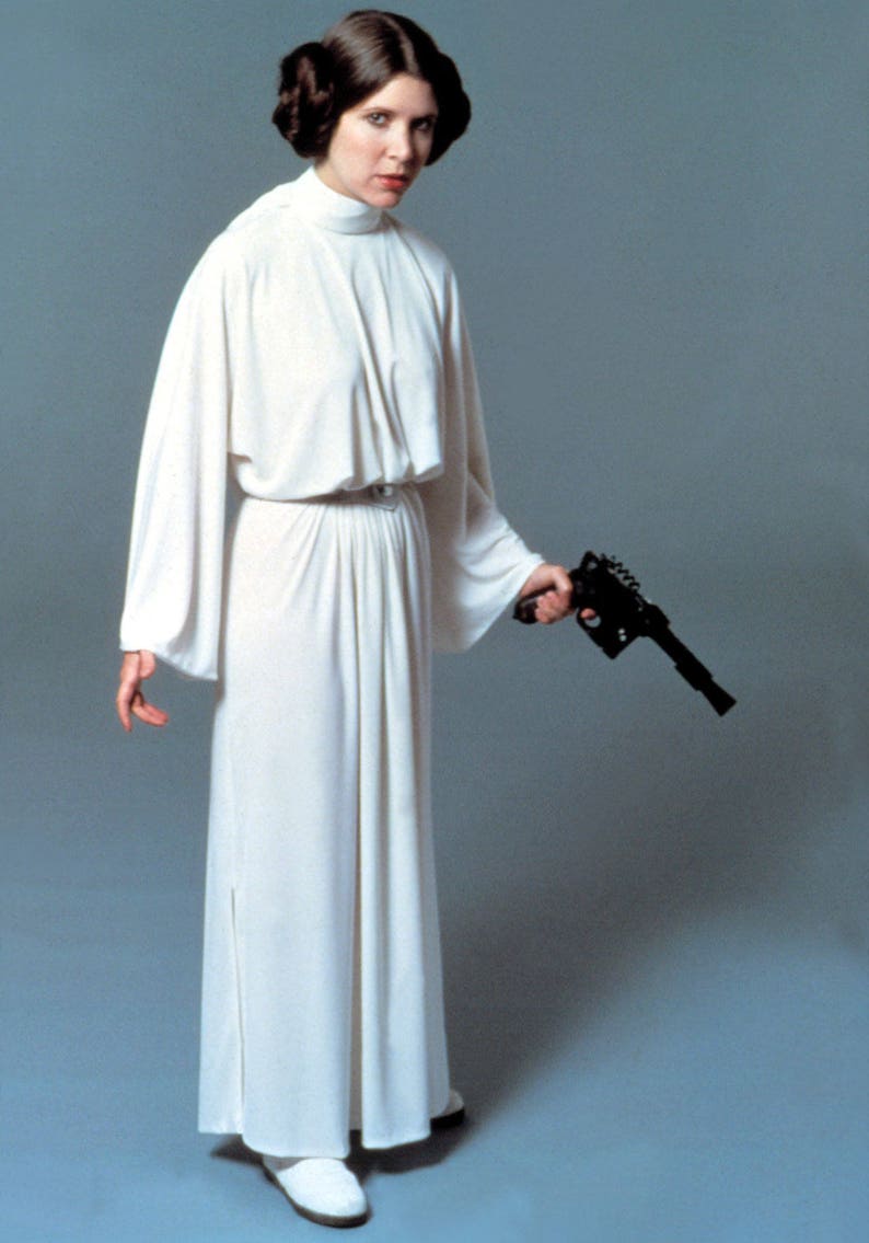 STAR WARS Leia Organa Solo COSPLAY disfraz de Halloween es una Etsy
