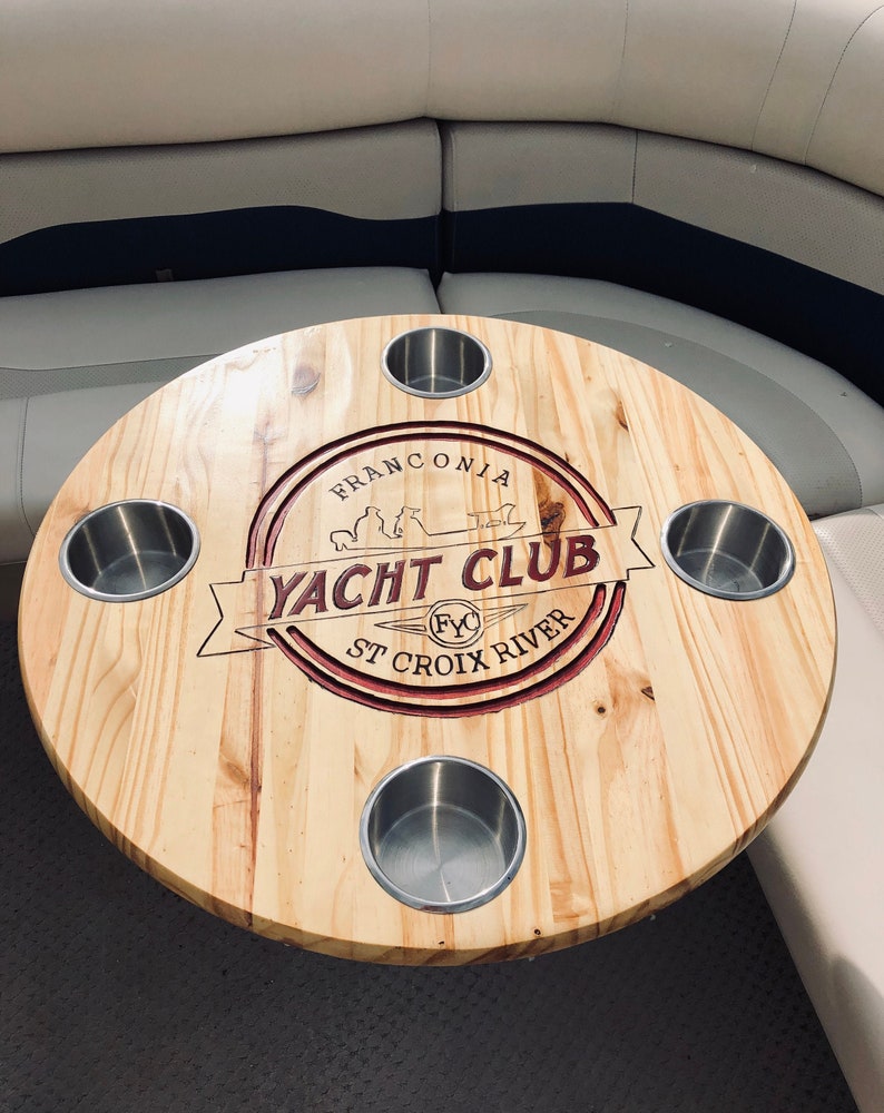 Custom Boat Table made to order designs with marinegrade Etsy