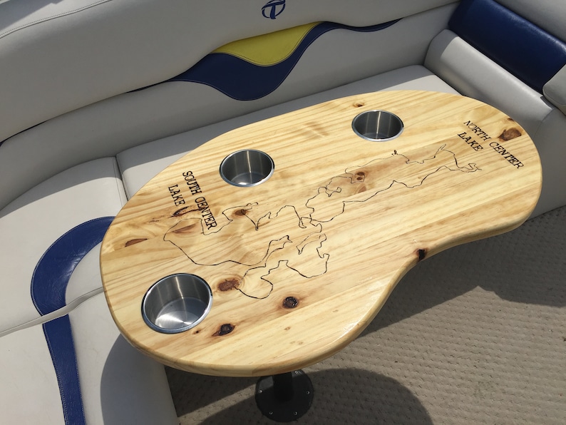 Custom Boat Table Made to Order Designs With Marinegrade Etsy