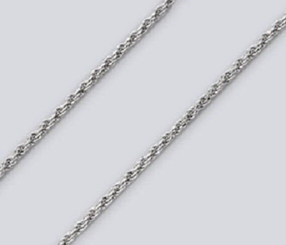 Buy Rope Necklace Chain -- 20 Inch* Width) -- Sterling