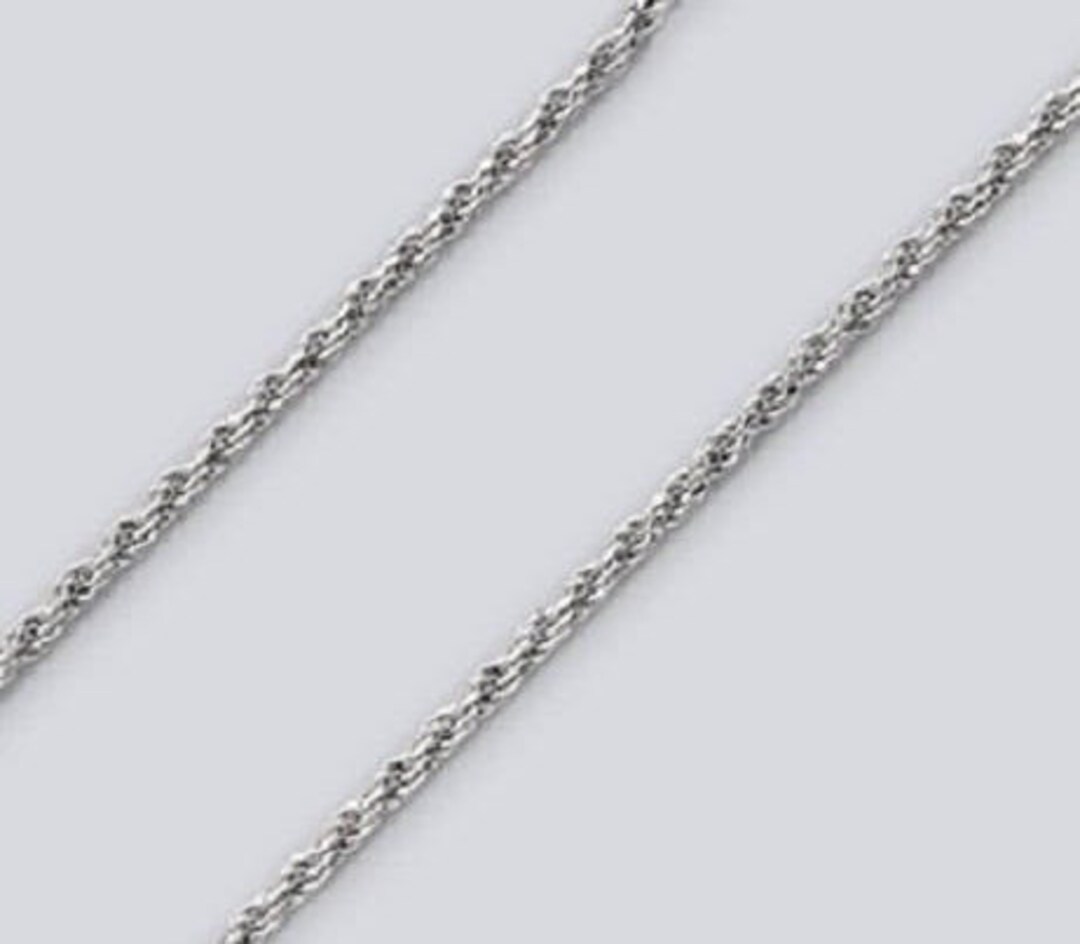 18 Inch Silver Rope Chain Rope Necklace Chain -- 18 Inch* (1.7mm* Width) -- Sterling Silver ...