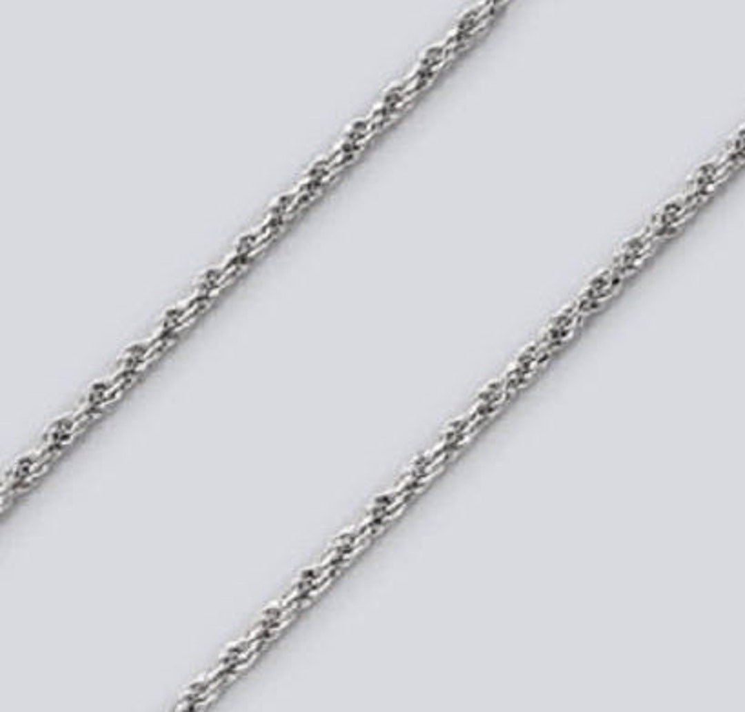 Rope Necklace Chain -- 30 Inch* (1.5mm* Width) -- Sterling Silver ...