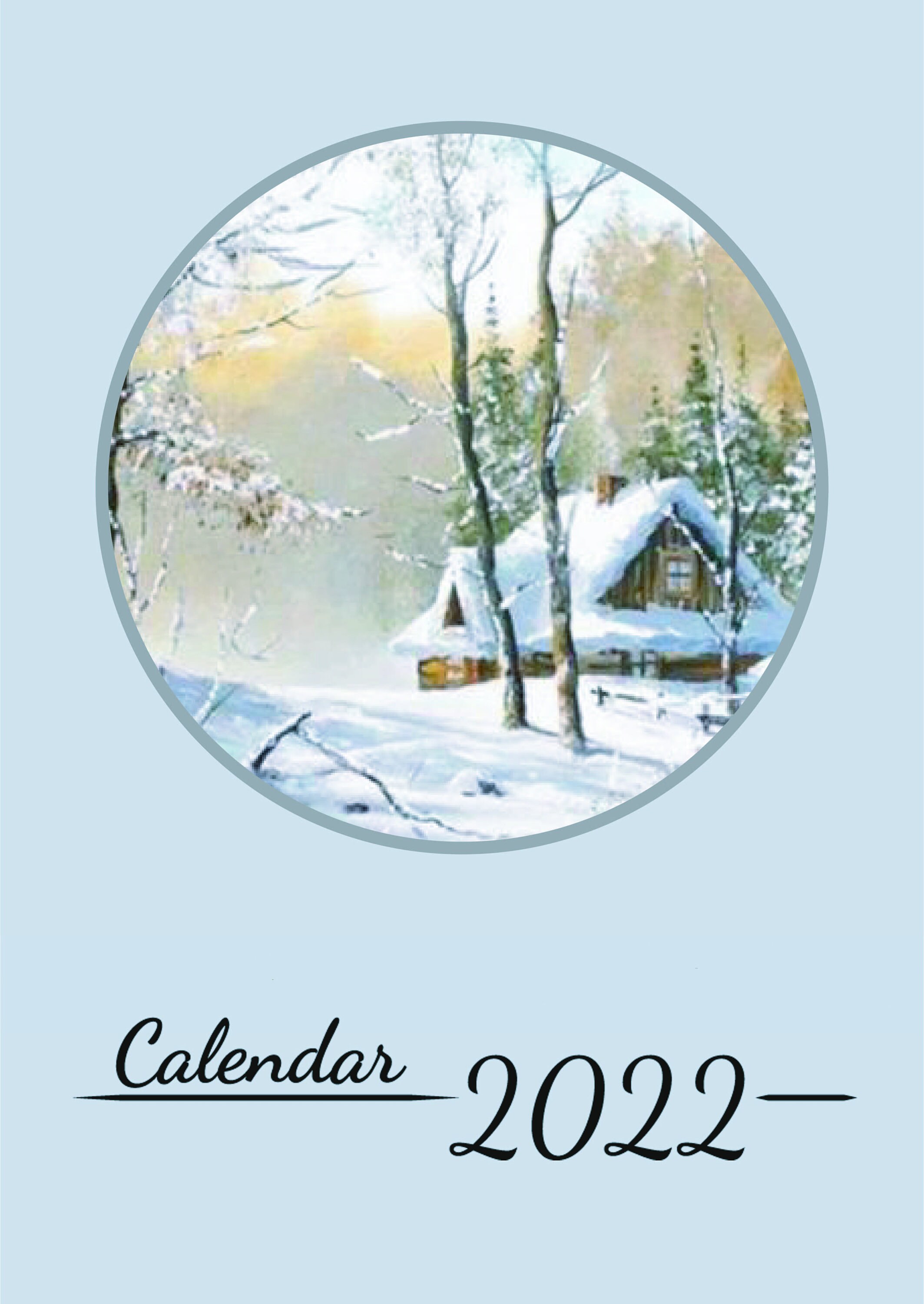 2022 Seasons Calendar Colorful Monthly Season Images Calendar 2022  Printable A3 A4 Sizes 2022 Calendar Instant Download 2022 Calendar - Etsy