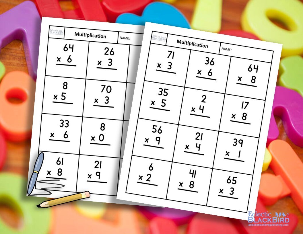 Mutliplication Practices Multiplication Practices Worksheets | PDF Multiplication for Beginners ...