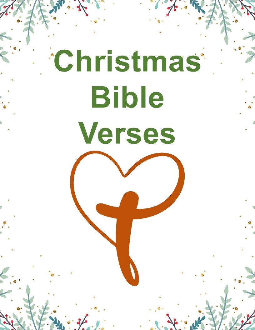 Christmas Bible Verses Printable Journal | Pray and Write the Verses ...