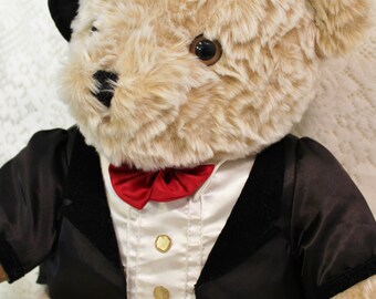Vintage JCP Year 2000 Teddy Bear: Millennium Tuxedo Plush - Etsy