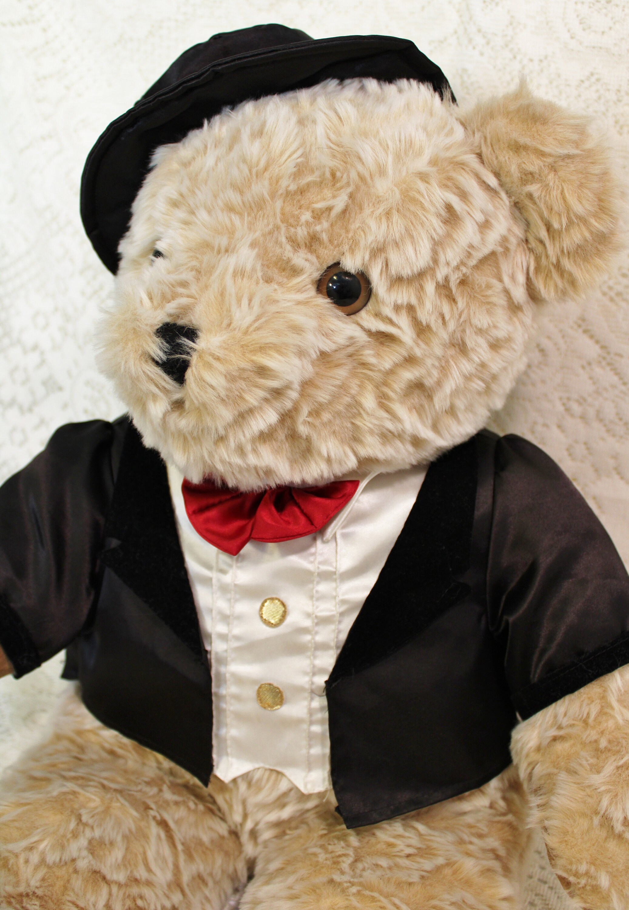Vintage JCP Year 2000 Teddy Bear: Millennium Tuxedo Plush - Etsy