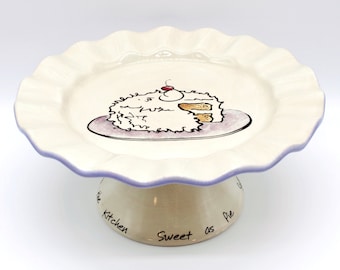 ＊ANNA＊Antique cake plate・* ② Ruffle 14.25