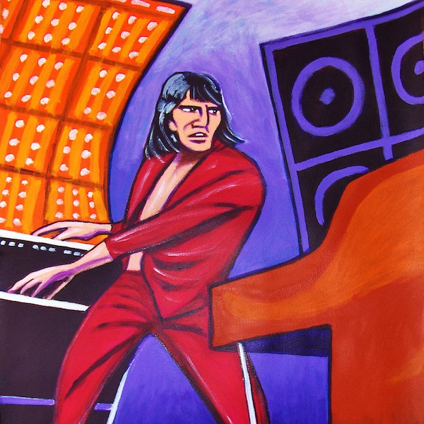 Keith Emerson Imprimer l’affiche Emerson Lake & Palmer