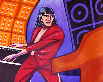 Keith Emerson Print Poster– Poster –-