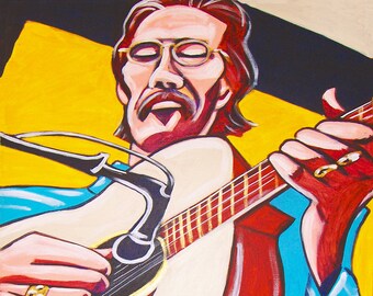 Tony Rice Guitar Print Poster