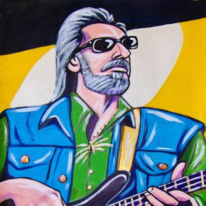John Entwistle The Who Print Poster
