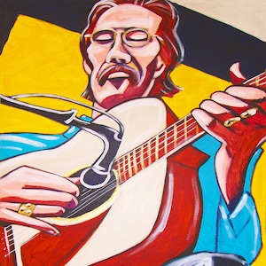 Tony Rice Guitar Print Poster