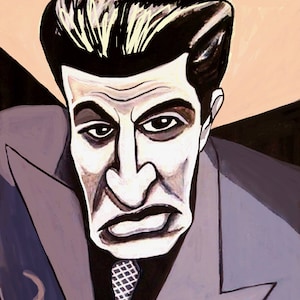 The Sopranos Silvio Dante Steve Van Zandt ZigarrenDruck Poster