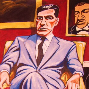 The Godfather Movie Michael Corleone Print Poster