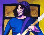 JACK WHITE STRIPES Painting raconteurs gretsch thunderbird guitar blunderbuss cd