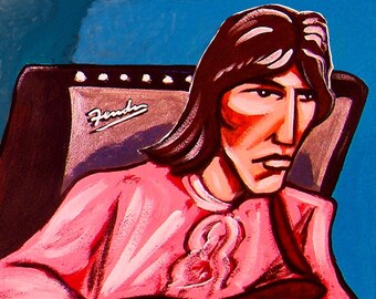 Volver Imprimir Póster Fender Bass VI Guitar