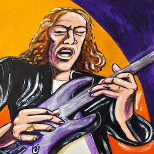 Metallica Kirk Hammett Druck Poster ESP Gitarre Reload cd