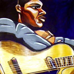 George Benson Print Poster Jazz Guitar Vocals
