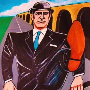 Monty Python Print Poster John Cleese