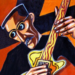 Pat Martino Print Poster Jazz Guitar Virtuoso