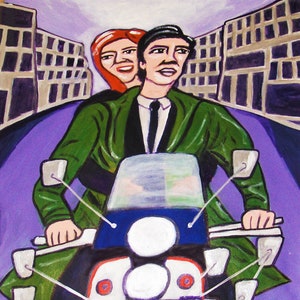 Quadrophenia Print Poster The Who Rock Opera Lambretta Scooter