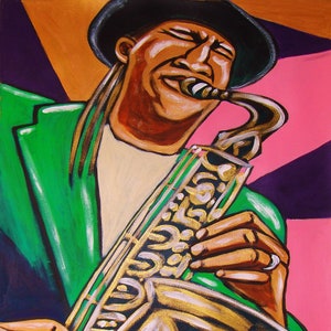Bobby Watson Print Poster Jazz Saxophone