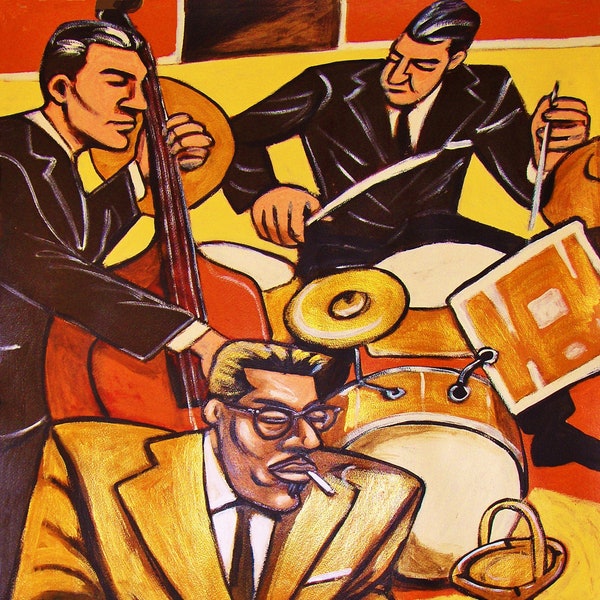 Hampton Hawes Trio Print Poster Jazz