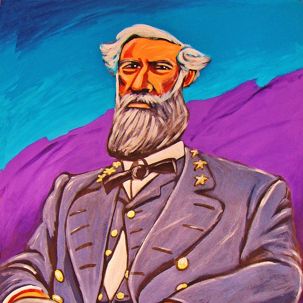 General Robert E. Lee Print Poster Civil War