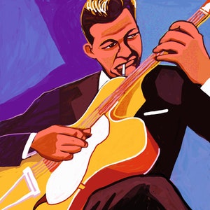 Barry Galbraith Print Poster Jazz Guitar