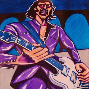 Tony Iommi Print Poster Black Sabbath Heavy Metal