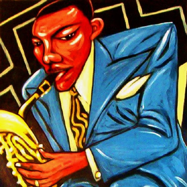 Harry Carney Print Poster Jazz Baritone Saxophone