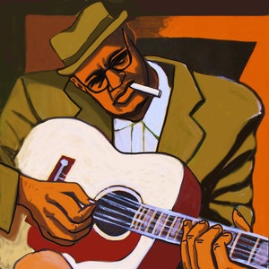 Henry Townsend Print Poster Blues Master