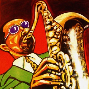 Sonny Stitt Print Poster Jazz Saxophone