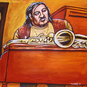 Graham Bond Print Poster Hammond Organ