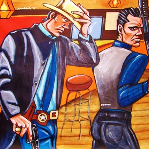 Justified TV Series Print Poster Timothy Olyphant Walton Goggins