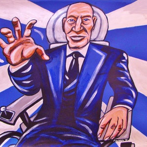 X-Men Professor Charles Xavier Patrick Stewart Print Poster