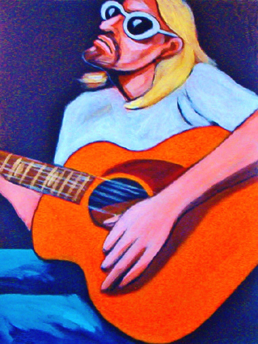 Kurt Cobain Print Poster Nirvana - Etsy