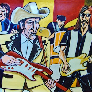 Bob Dylan Print Poster Masked and Anonymous Movie