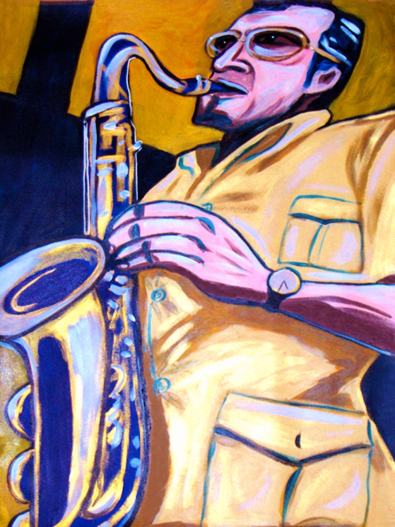 Stan Getz Jazz Saxophone Sax Print Poster Etsy