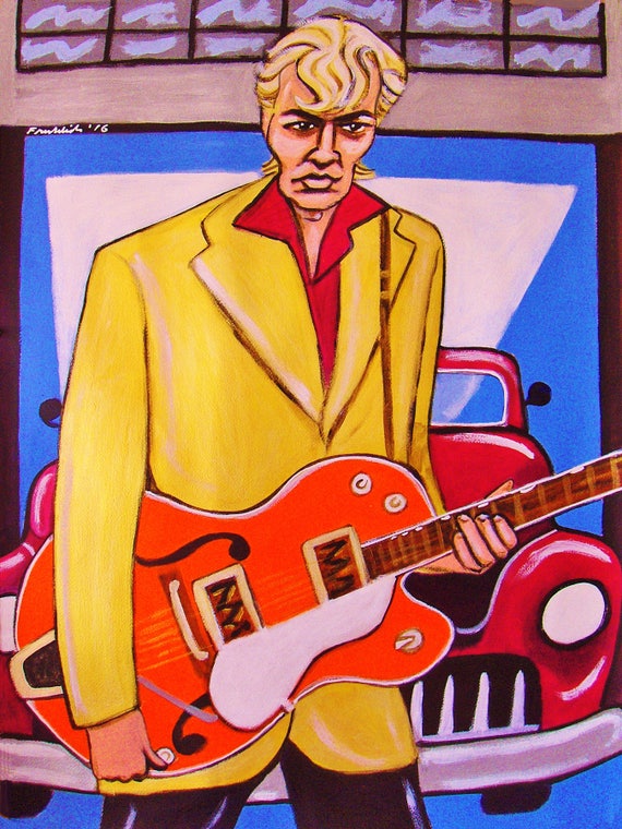 ロカビリー ブライアンセッツァー STRAY CATS 1980年代に活躍した