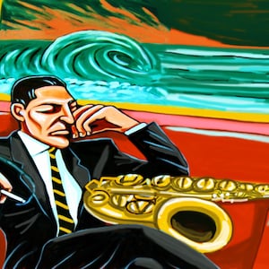 Art Pepper Print Poster Jazz Saxophone Sax