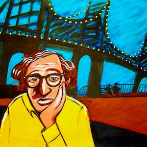 Woody Allen Stampa Poster