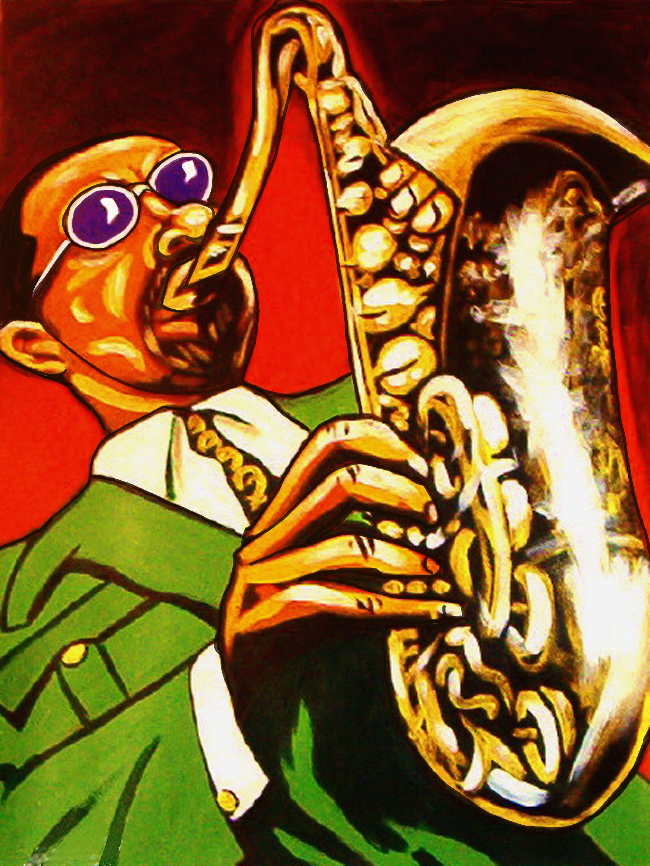 当時物★1988年 オランダ製 SONNY STITT 額付 ポスター JAZZ 当時物☆1988年 オランダ製 SONNY STITT 額付 ポスター JAZZ SONNY STITTの