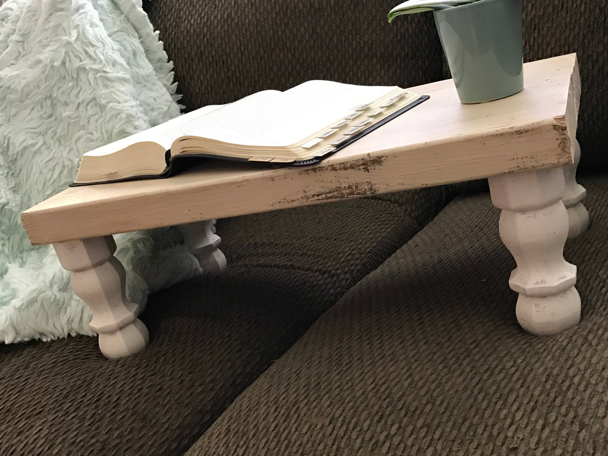 Wooden Tray with Feet Wood Pedestal Tray Bed Tray Etsy