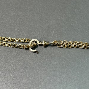 Victorian 14K Gold Belcher Watch Chain Necklace 18.5 - Etsy