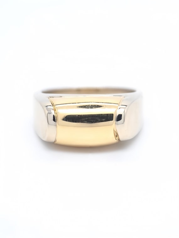 Blvgari 18K Gold Tronchetto Ring