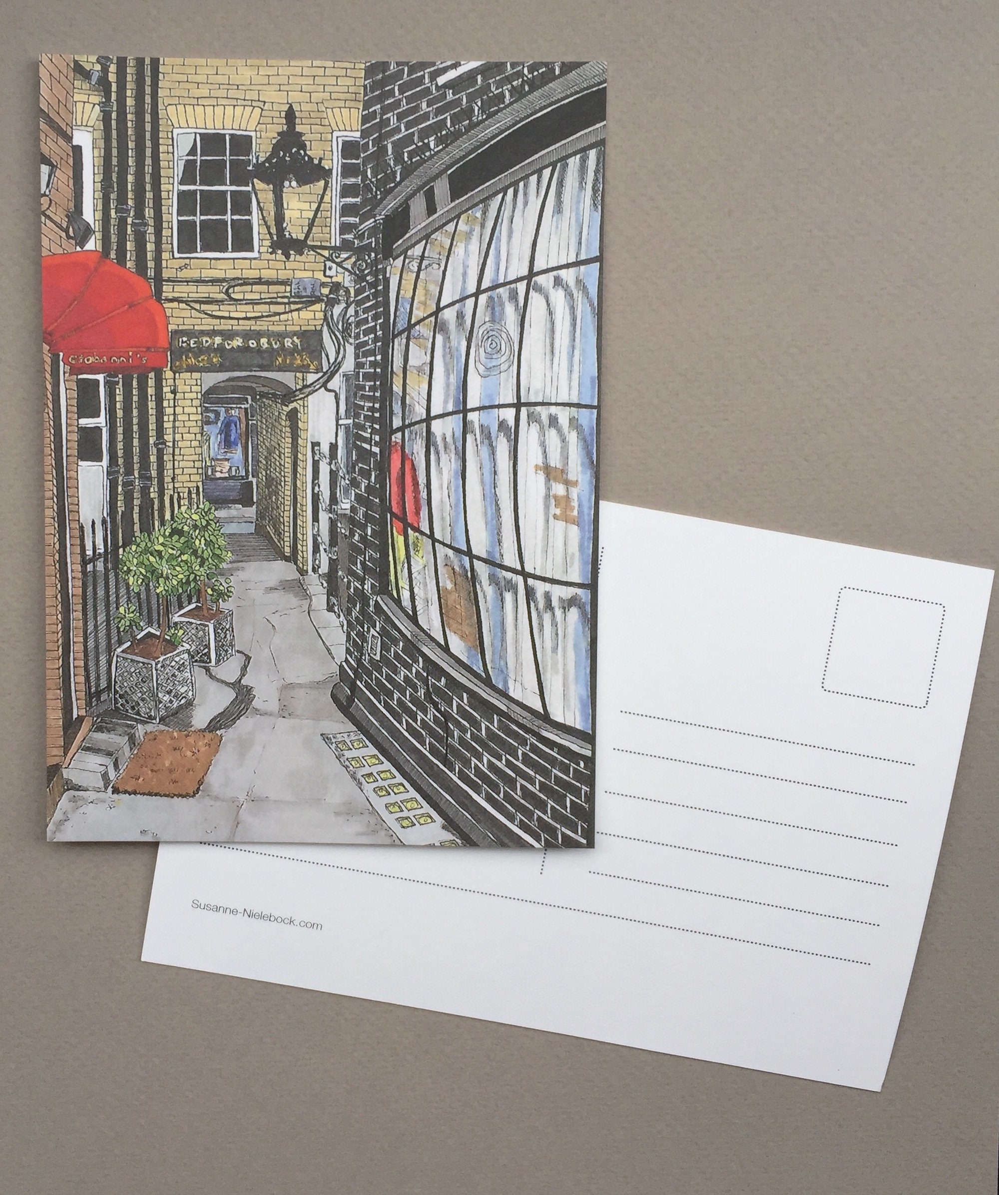 London Postcard set of 7 Etsy